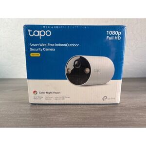 TP-Link Tapo C402 Smart Wire-Free Indoor Outdoor Security Camera 1080p HD NEW